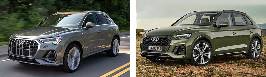 Q3 vs Q5 - Quick Comparison